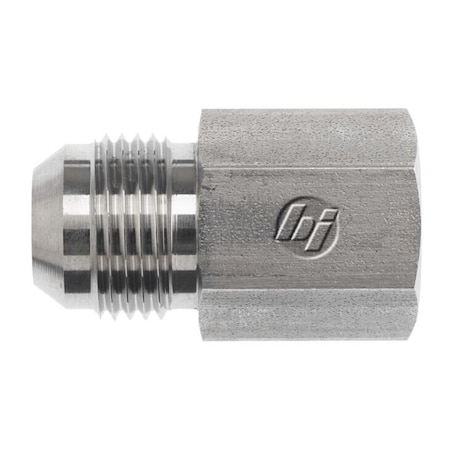 Brennan Industries Hydraulic Adapter 3/4" Male Jic X 3/4" Female Pipe, Straight 2405-12-12